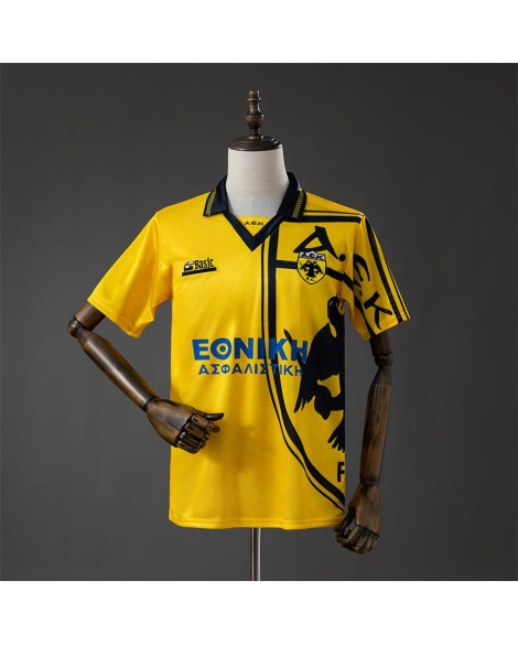 Maillot rétro domicile AEK Athènes 1993/94 Maillot rétro domicile AEK Athènes 1993/94