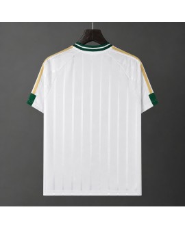 Maillot de football rétro Adidas Classic Collection 2026/27 - Blanc à rayures vertes