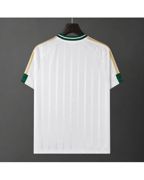 Maillot de football rétro Adidas Classic Collection 2026/27 - Blanc à rayures vertes