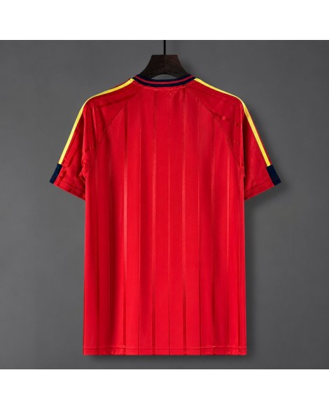 Maillot de football rétro Adidas Classic Collection 2026/27 - Rouge à rayures jaunes