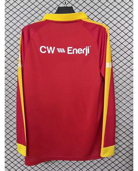 Maillot rouge à manches longues Galatasaray 2026
