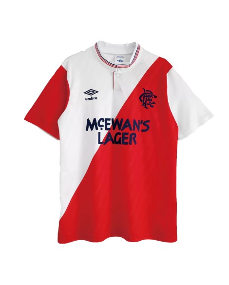Maillot Extérieur Glasgow Rangers Rétro 1987/88