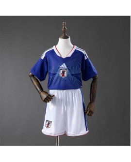 Japan Ensemble tenue extérieure pour la Coupe du Monde 2026 (Maillot + Short) - Enfants