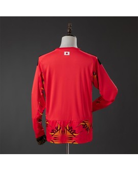 Japan Maillot de gardien rouge à manches longues 2026