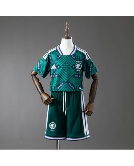 Saudi Arabia Ensemble maillot domicile Coupe du Monde 2026 (maillot + short) - Enfants
