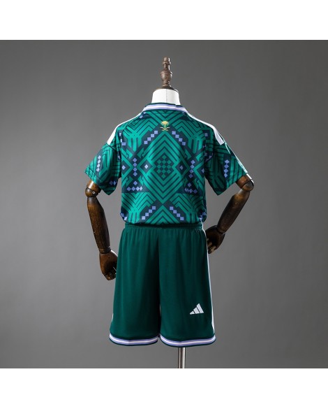 Saudi Arabia Ensemble maillot domicile Coupe du Monde 2026 (maillot + short) - Enfants