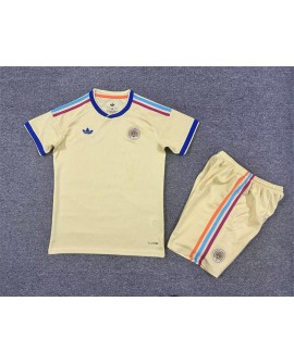 Ensemble maillot extérieur Curaçao 2026 (maillot + short) - Enfants