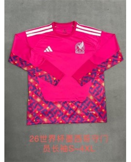 Maillot de gardien de but mexicain à manches longues 2526