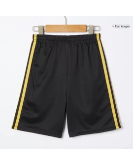 Maillot de football extérieur Mexique 3e édition (maillot et short) pour enfant 2025, noir - Gold Cup