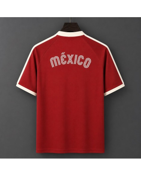 Mexico T-shirt rétro décontracté 2026 Mexico T-shirt rétro décontracté 2026