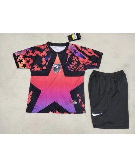 Ensemble maillot et short de gardien de but USA 2627 - Enfants