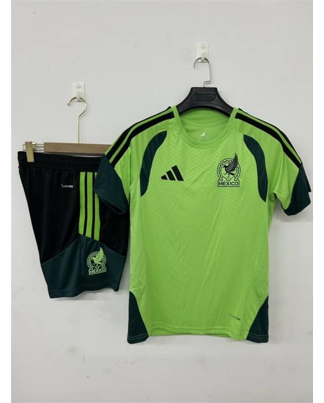 Tenue d'entraînement du Mexique 2627 - Verte (maillot + short)