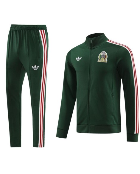 Tenue d'entraînement sur piste Beckenbauer du Mexique (veste + pantalon) 2024
