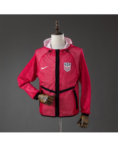 USA Veste rouge de l'hymne national de rugby 2026