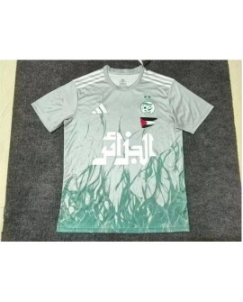 Maillot vert de football de l'Algérie 25-26