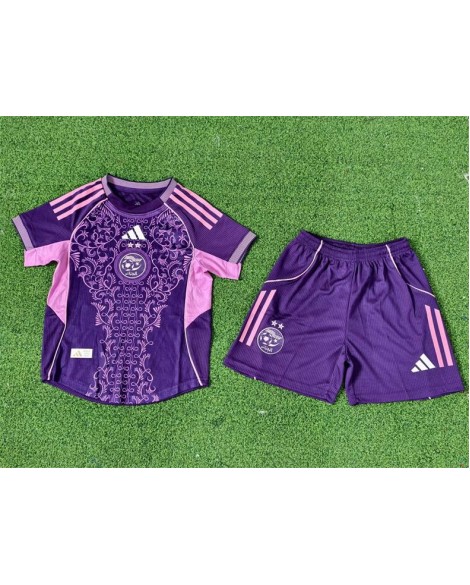 Ensemble maillot violet Algérie 25-26 - Enfant