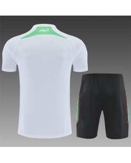 Tenue d'entraînement de l'Algérie 2627 - Blanc (maillot + short)