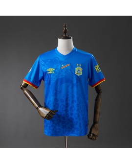 Maillot domicile bleu du Congo 2026