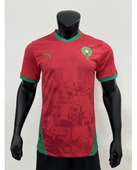 Maillot Maroc domicile 2024 joueurs