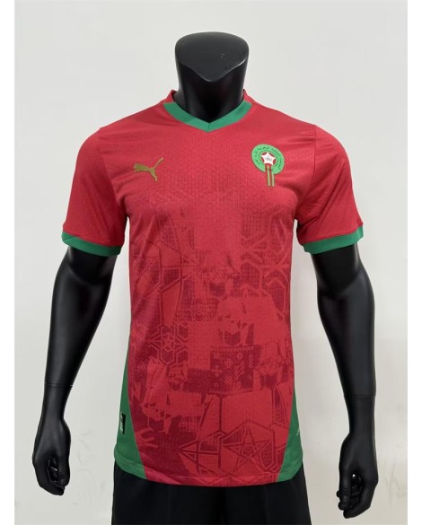 Maillot Maroc domicile 2024 joueurs