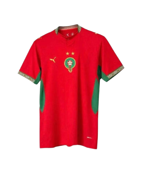 Version deux étoiles du maillot domicile du Maroc pour les supporters (2026-27) Version deux étoiles du maillot domicile du Maroc pour les supporters (2026-27)