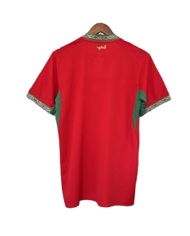 Version deux étoiles du maillot domicile du Maroc pour les supporters (2026-27)