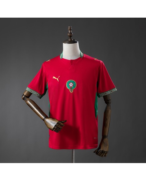 2627 Nouveau maillot de football domicile à manches courtes du Maroc 2627 Nouveau maillot de football domicile à manches courtes du Maroc