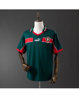 Maillot de football rétro 1998 Maroc domicile Maillot de football rétro 1998 Maroc domicile