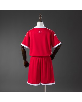Maillot Tunisie 2026 Domicile (Haut + Pantalon) - Enfants