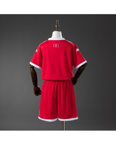 Maillot Tunisie 2026 Domicile (Haut + Pantalon) - Enfants