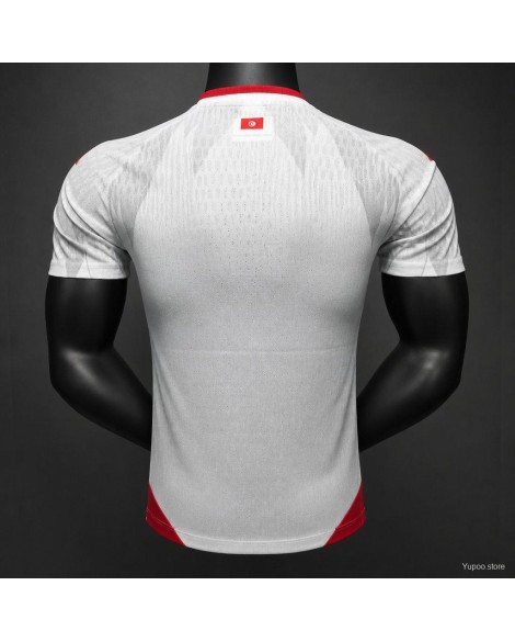 Tunisia Maillot domicile de la Coupe du Monde 2026  – Player