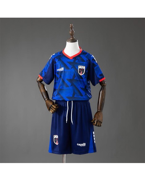 Cape Verde Ensemble maillot domicile 2026 (Maillot + Short) - Enfants