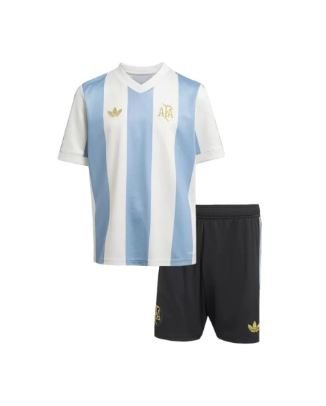 Maillot de football Argentine 2024 pour enfants (maillot + short) - 50e anniversaire