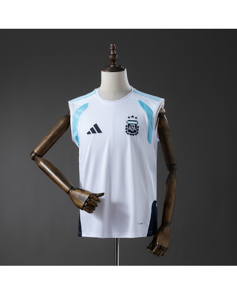 Maillot d'entraînement blanc Argentine 2026