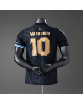 Maillot édition spéciale noir Maradona N°10 Argentina - Player