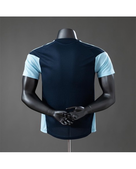 Argentina Maillot d'entraînement bleu royal 2026 - Player