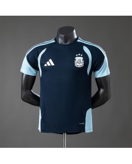 Argentina Maillot d'entraînement bleu royal 2026 - Player