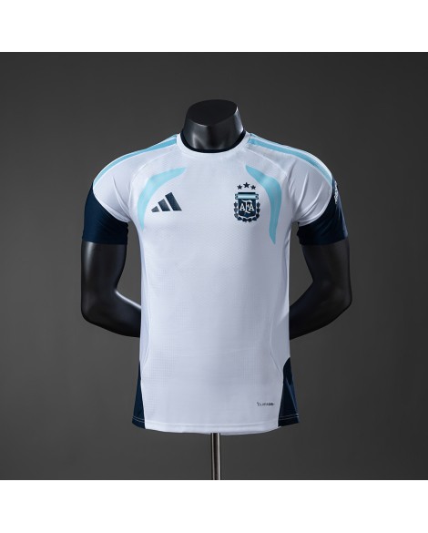 Maillot d'entraînement blanc de l'Argentine 2627 - Player