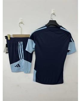 Tenue d'entraînement noire de l'Argentine pour 2026 (maillot + short)