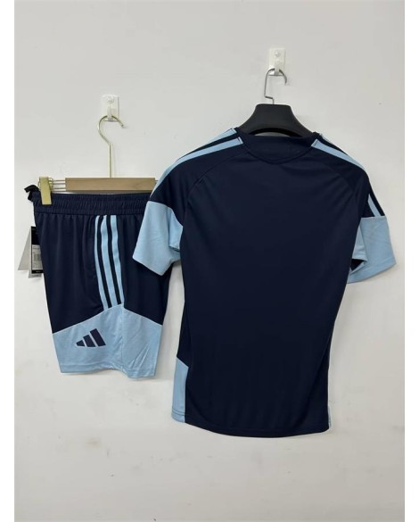 Tenue d'entraînement noire de l'Argentine pour 2026 (maillot + short)