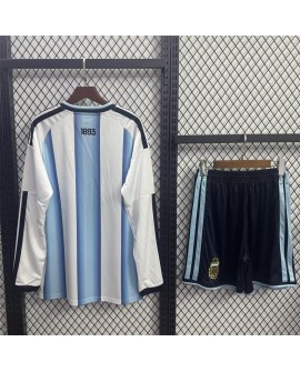 Ensemble domicile Argentine 2026 (Maillot manches longues + Short)