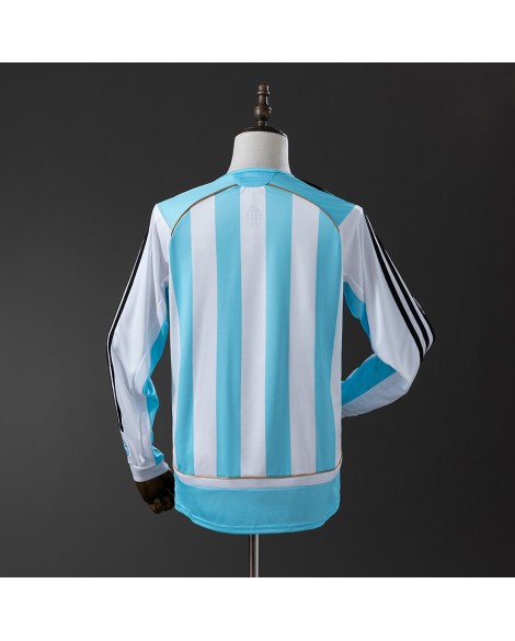 Maillot rétro domicile manches longues Argentina 2006/07 Maillot rétro domicile manches longues Argentina 2006/07