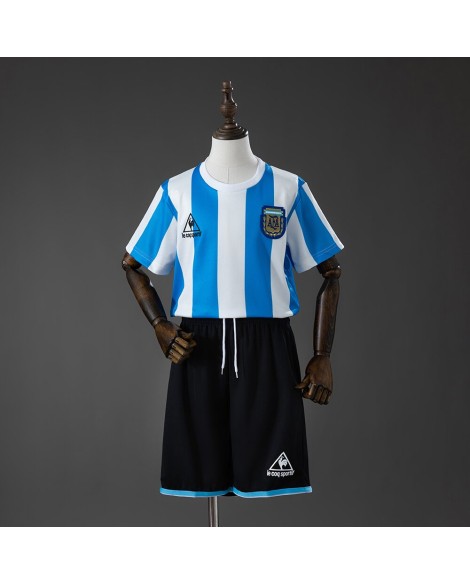 Maillot rétro domicile Argentina 1998/99 - Enfant Maillot rétro domicile Argentina 1998/99 - Enfant
