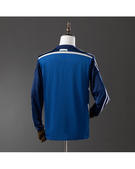 Maillot rétro manches longues extérieur Argentina 2014/15 Maillot rétro manches longues extérieur Argentina 2014/15