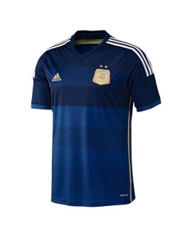 Maillot Argentine 2014 Extérieur Rétro