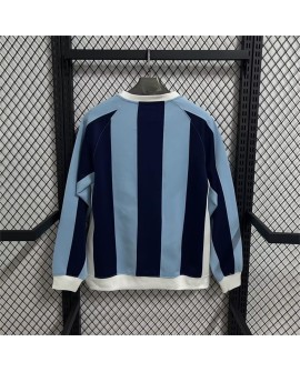 Sweat à capuche bleu et noir Argentine 25/26