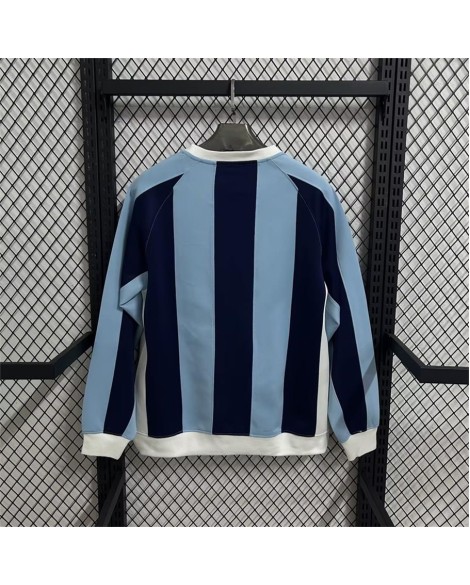 Sweat à capuche bleu et noir Argentine 25/26