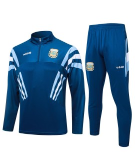 Uniforme d'entraînement argentin 2425-cyan supérieur