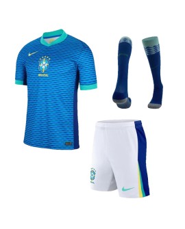 Maillot Brésil Extérieur 2024 (Maillot+Short+Chaussettes)