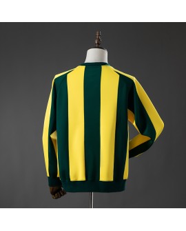 Sweat-shirt à manches longues Brésil - Jaune et vert